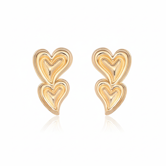 Stelyn | Gold-Plated Stainless Steel Earrings