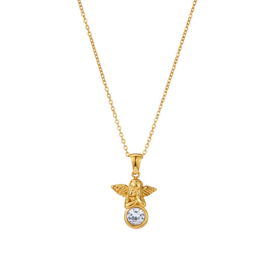 Verla | Gold-Plated Stainless Steel Necklace
