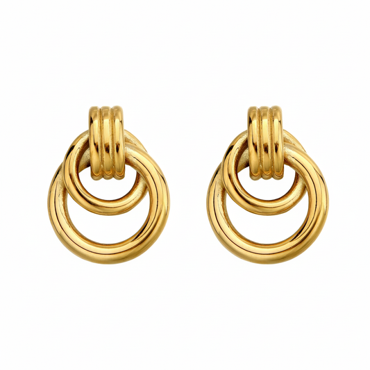 Galaen | Gold-Plated Stainless Steel Earrings