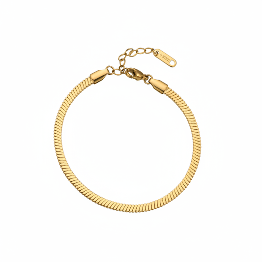 Selra | Gold-Plated Stainless Steel Bracelet