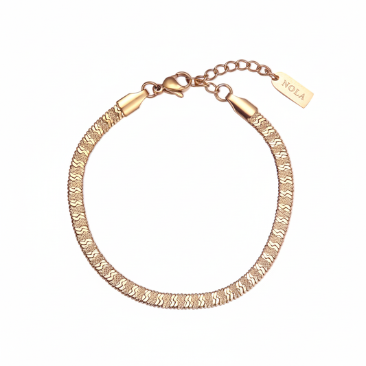 Veyla | Gold-Plated Steel Bracelet
